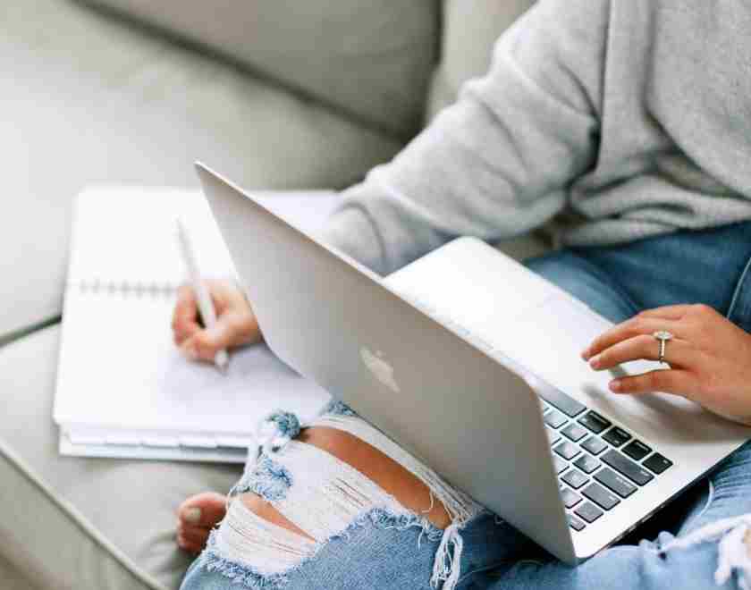 Keep writing organized by recording changes in a notebook