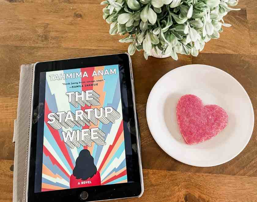 The Startup wife cover on an iPad