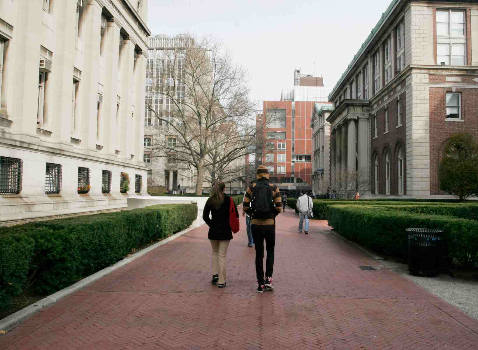 I don't care where your kid goes to college cover image - kids walking on campus